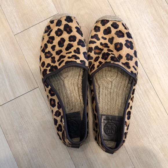 tory burch leopard espadrilles